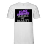 T-Shirt Homme Col Rond Black Sabbath Vintage Album Cover Master Of Reality Rock