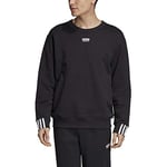 adidas Men VOCAL Crew Sweatshirt - Black, Small