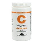 Natur-Drogeriet Acerola med C-vitamin - 100 tyggetabletter C-vitamin H12770 Vitaminer Kosttilskudd