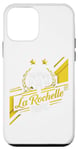 Coque pour iPhone 12 mini La Rochelle 2 Étoiles Rugby Supporter Rochelais Cadeau