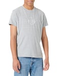 GANT Men Shield T-Shirt Grey 093 Medium