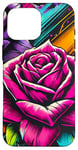 iPhone 16 Pro Max Floral Rose Botanical Art, Vibrant Street Style, Love Roses Case