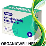 AMBIO Antioxidant Complex Vitamin+Mineral+QUERCETIN+Rutin Food Supplement  30c