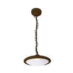 Pergola LED Outdoor Ceiling Pendant Light Brown IP44