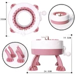 Tlily - 22 Aiguilles Bricolage Machine à Tricoter Boucle Tissage MéTier à Tisser éCharpe Chandail Chapeau Chaussettes pour Adultes Enfants