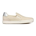 Geox Femme D Blomiee B Basket, Off White Lt Sand, 39 EU