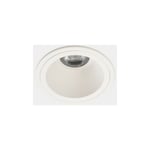 Leds C4 Downlight Lite Ø88Mm 6.7W Blanc Chaud - 3000K Cri 80 46.5º On-Off Blanc Ip54