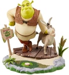 CC Countdown Characters Figurine de collection Shrek 2023 par Numskull - Produit officiel Shrek - Statue du calendrier de l'Avent à construire