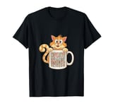 Funny Orange Cat Coffee Mug Cat Lover T-Shirt