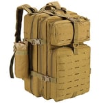 SHANNA Sac a Dos Militaire Tactique 45L, Sac à Dos Chasse Sac à Dos de Trekking, Sac à Dos Armée Molle Assaut Pack Sac à Dos de Combat pour Randonnée en Plein Air Camping Pêche Chasse Escalade