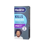 Hedrin Head Lice Spray, Fast, No Fuss Lice & Nit Treatment, Kills Head Lice & Eggs in 5 Minutes, Clinically Tested, 1 x 60ml (2 x 30ml Treatments), (Formerly Once Spray Gel - Packaging May Vary)