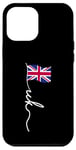 iPhone 12 Pro Max UK Flag with United Kingdom Short Name for British People Case