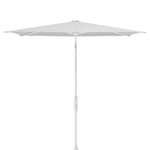 Glatz, Twist parasoll 250x200 cm matt white Kat.5 550 Cement