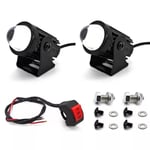 laser LED-frontljus motorcykel. skoter. fyrhjuling. ATV 2 st