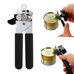 Professional Manual Can Tin Opener Easy Grip Stainless Steel Heavy Duty