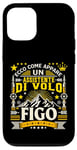 Coque pour iPhone 12/12 Pro Un Assistente Di Volo Figo - Idee Regalo Assistente Di Volo