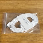 🟢 Samsung USB-C Charging Cable Lead Galaxy Tab iPad Phone Laptop White Original