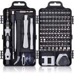 Gistuch - Kit de Tournevis de Précision, 115 en 1 Set Tournevis Magnétique, Embout Torx Professionnel Réparation pour Macbook, Iphone, pc, Bricolage,