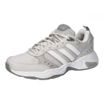 adidas Baskets Strutter pour femme, Galet argenté blanc cassé en aluminium, 36 2/3 EU