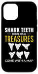 iPhone 12/12 Pro Shark Teeth Collector Fossil Hunting Paleontology Megalodon Case