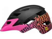 Bell Kask Juniorski Bell Sidetrack Integrated Mips Wavy Checks Matte Pink Roz. Uniwersalny (50–57 Cm) (New 2024)