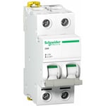 Schneider Electric - A9S65291 Schneider - Interrupteur sectionneur bipolaire 2P 100A - Acti9 iSW