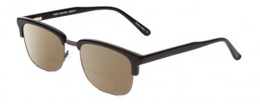 Times Square Liberty Unisex Polarized BIFOCAL Sunglasses in Black GunMetal 55 mm