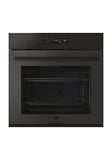 Hoover Ho6 M5G3Ytb 78L Single Oven, 18F + Wifi, Pyro Clean, Graphic Ux, Telescopic, Airfry - Matte &Amp; Gloss Black Glass - Oven Only