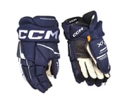 CCM Hockeyhandskar Tacks XF Sr Navy/White