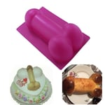 VDL ETXRA LARGE 10" Penis Willy Silicone Cake Tin Mould Wax Melt Soap Resin PENB