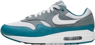 Nike Homme Air Max 1 SC Sneaker, Photon Dust White Cool Grey Noise Aqua, 38.5 EU