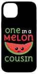 Coque pour iPhone 14 Plus One in a Melon Party Cousin Groupe assorti pour premier anniversaire