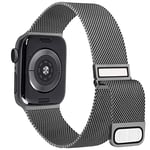 YLK Métal Bracelets Compatible avec Apple Watch 38mm 40mm 41mm 42mm 44mm 45mm 46mm 49mm Femme, Acier Inoxydable en Métal Compatible pour iWatch Series 10 9 8 7 6 5 4 3 2 SE/SE2/Ultra/Ultra 2