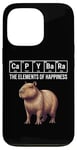 iPhone 13 Pro Capybara The Elements Of Happiness Periodic Table Chemistry Case