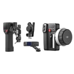 Bundle Tout-en-Un DJI Focus Pro, Système de Contrôle AMF de l’Objectif, Mise au Point sur Sujet à 20 mètres, 76 800 pt Mesure LiDAR, Reconnaissance IA, Contrôle FIZ de l’Objectif avec Unité Manuelle