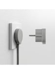 norm Schuko plug, matte grey