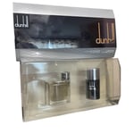 Dunhill Pour Homme 50ml EDT Spray + Deodorant Stick 75ml Gift Set for Men