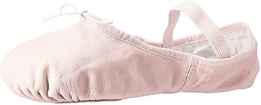 Bloch S0258l Dansoft II Chaussures de Danse en Cuir pour Femme Semelle divisée Chaussures de Ballet, Rose, 2.5 Narrow