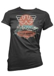 WAYLON JENNINGS LIVE IN CONCERT ALBUM COUNTRY MUSIC ROCK WOMENS T TEE SHIRT