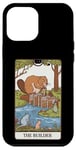 iPhone 12 Pro Max Fun Tarot Card The Builder Beaver Building Spiritual Reader Case