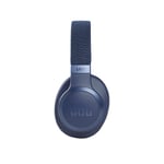 JBL Live 660NC Wireless Over-Ear Noise Cancelling Headphones - Blue