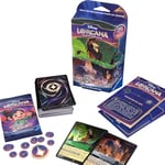 Ravensburger Disney Lorcana TCG : Deck de Démarrage Ciel Scintillant - Emeraude & Acier, dès 8 Ans