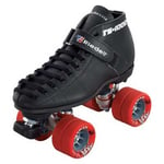 She Devil Black Quad Roller Skates