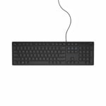 DELL KB212-B QuietKey - tastatur - Tysk