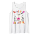 Code Boo In The Er Nurse Halloween Boo Tank Top