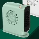 New Home Heater Desktop Office Small Electric Heater US Plug 110V Green US Plug