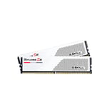 G.Skill Ripjaws S5 32GB (2x16GB) DDR5 6000Mhz CL30 Memory Intel XMP - White