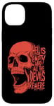 iPhone 14 Plus Hell is Empty And All The Devils Are Here Shakespeare Skull Case