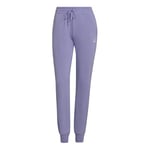 Adidas W Lin FT C PT Pants Women's, Light Purple/White, S/L