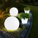 Pot de fleur solaire led, boule solaire, pot de fleur, lumineux, décoration de jardin, lampe solaire, éclairage extérieur, lampe boule, blanc satiné,